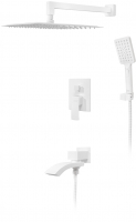 Душевая система Hansberge CUBITO H6077WW Белый